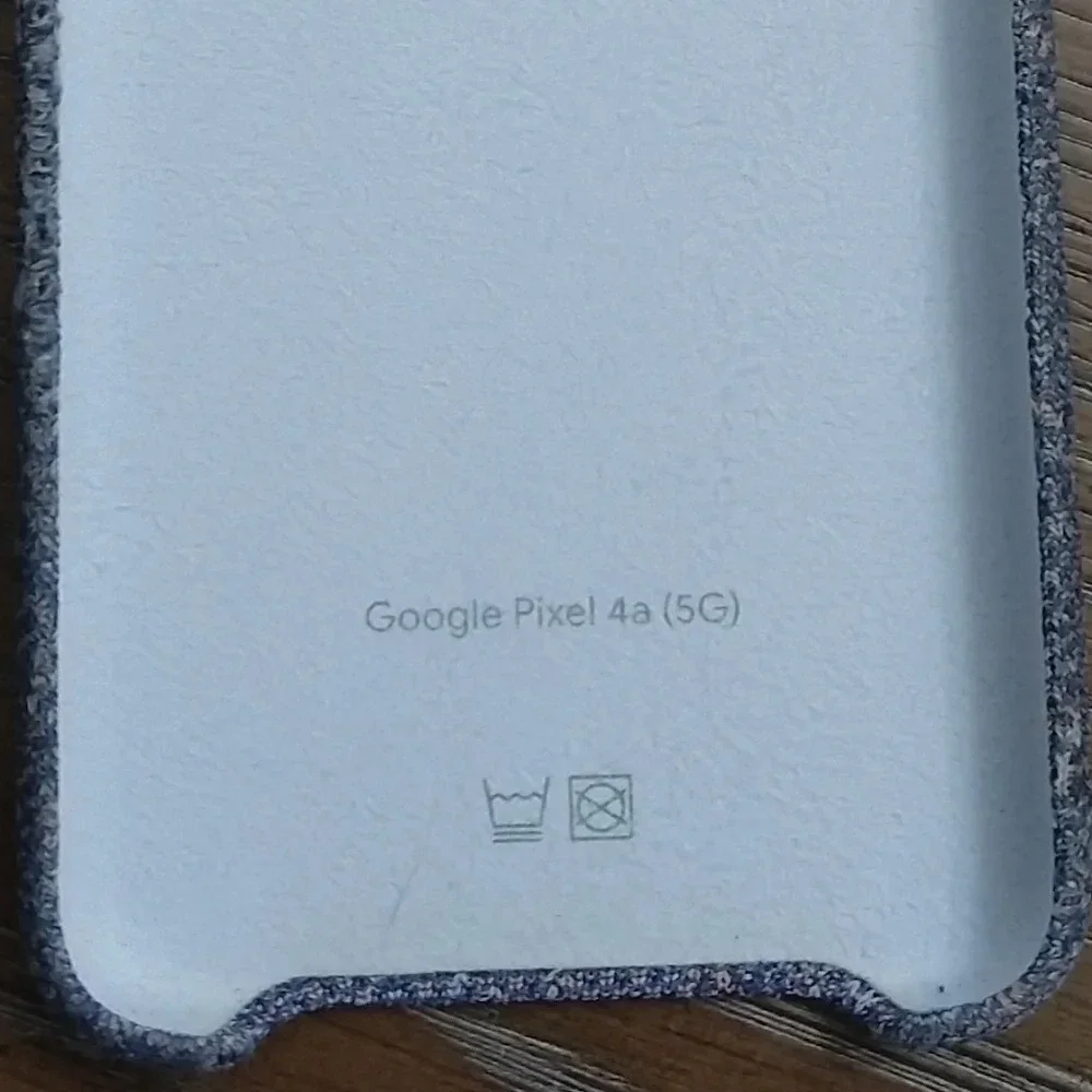 Google pixel 4a 5G OEM case blue confetti